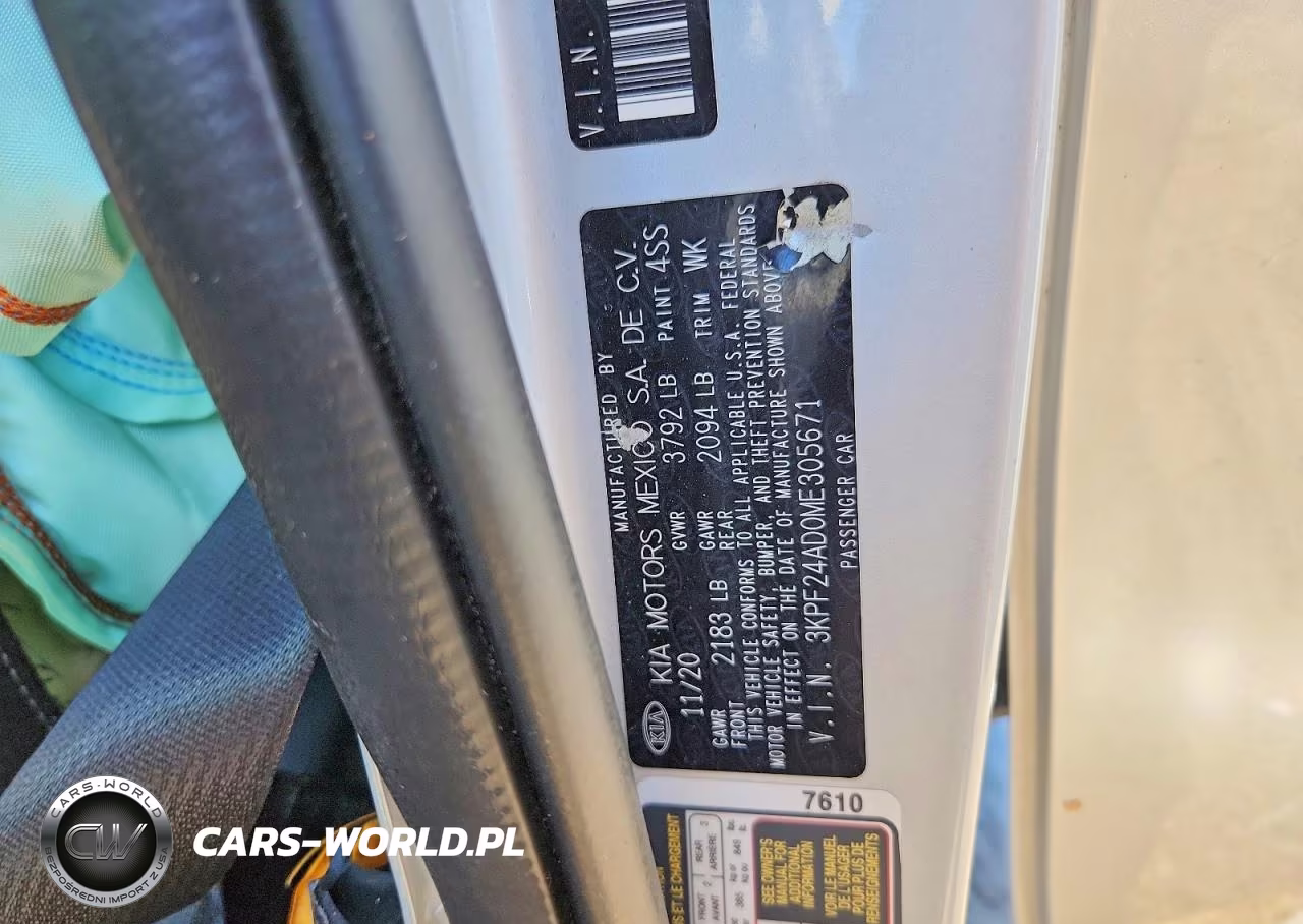 2021 Kia Forte Lxs VIN:3KPF24AD0ME305671 - 12