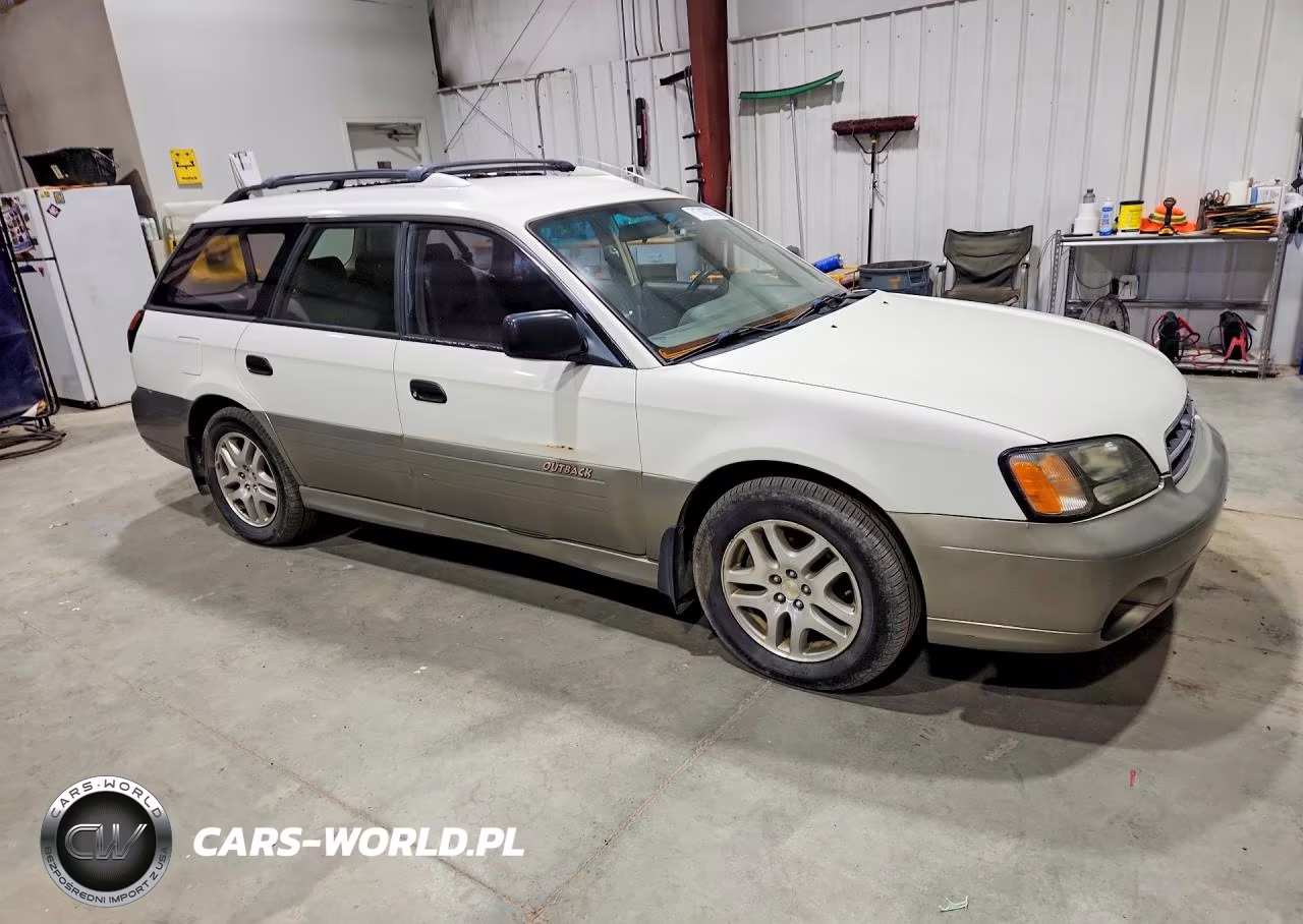 2001 Subaru Legacy Outback Awp VIN:4S3BH675516666128 - 4