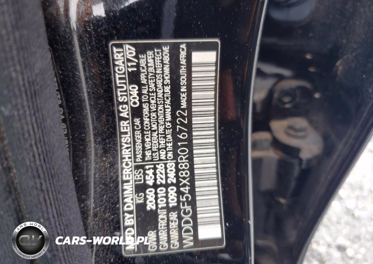 2008 Mercedes-Benz C 300 VIN:WDDGF54X88R016722 - 12