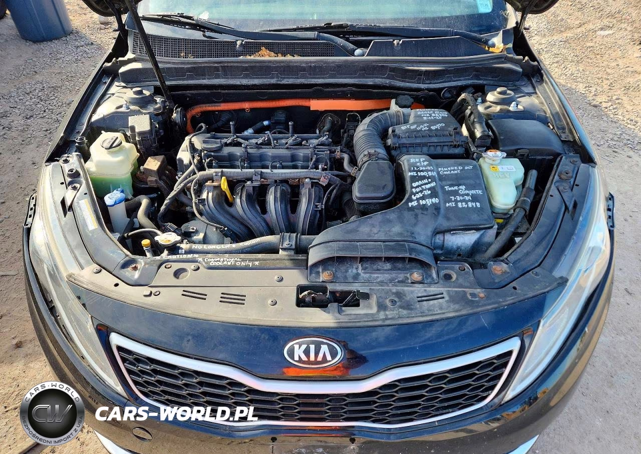 2012 Kia Optima Hybrid VIN:KNAGM4AD8C5028001 - 11
