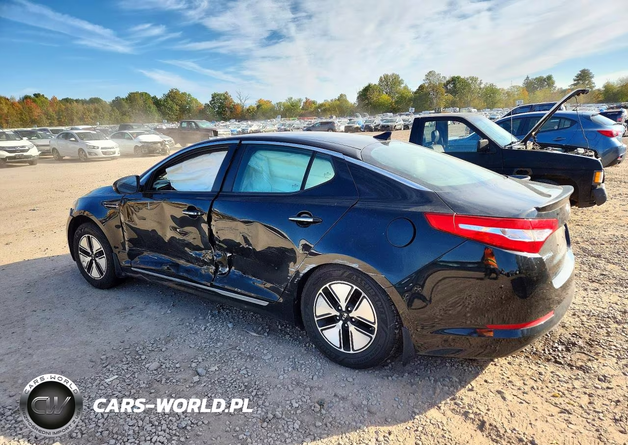 2012 Kia Optima Hybrid VIN:KNAGM4AD8C5028001 - 2