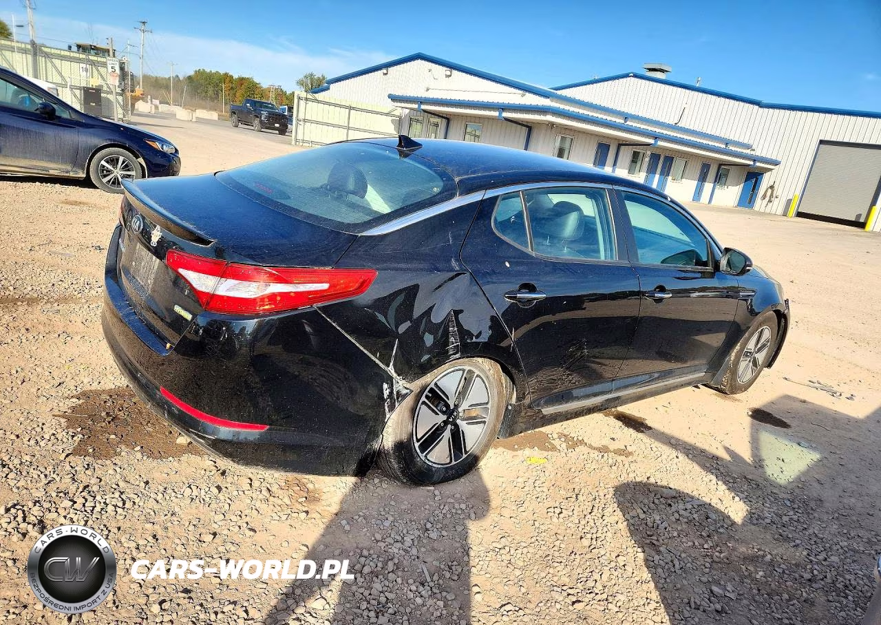 2012 Kia Optima Hybrid VIN:KNAGM4AD8C5028001 - 3