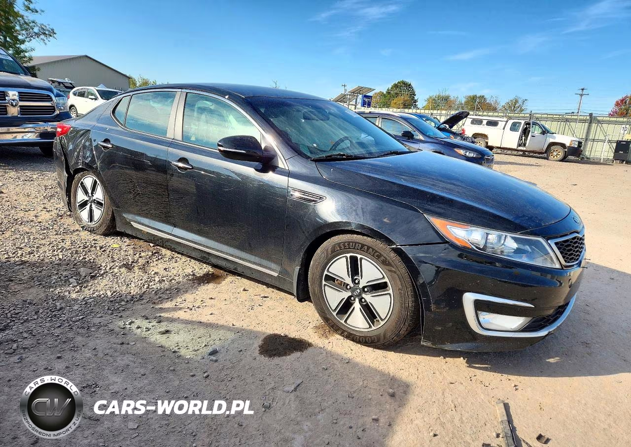 2012 Kia Optima Hybrid VIN:KNAGM4AD8C5028001 - 4