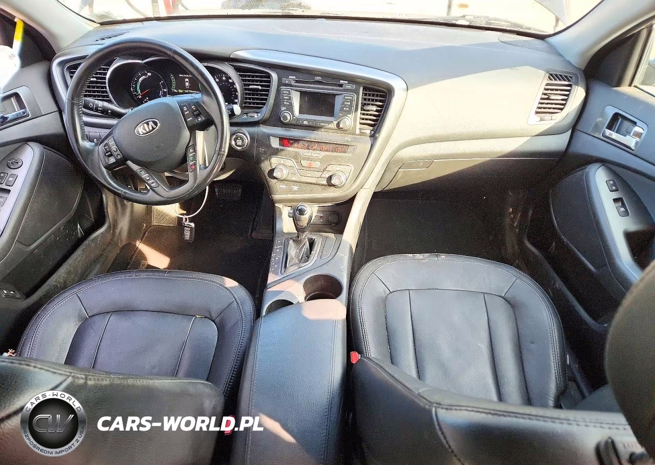2012 Kia Optima Hybrid VIN:KNAGM4AD8C5028001 - 8