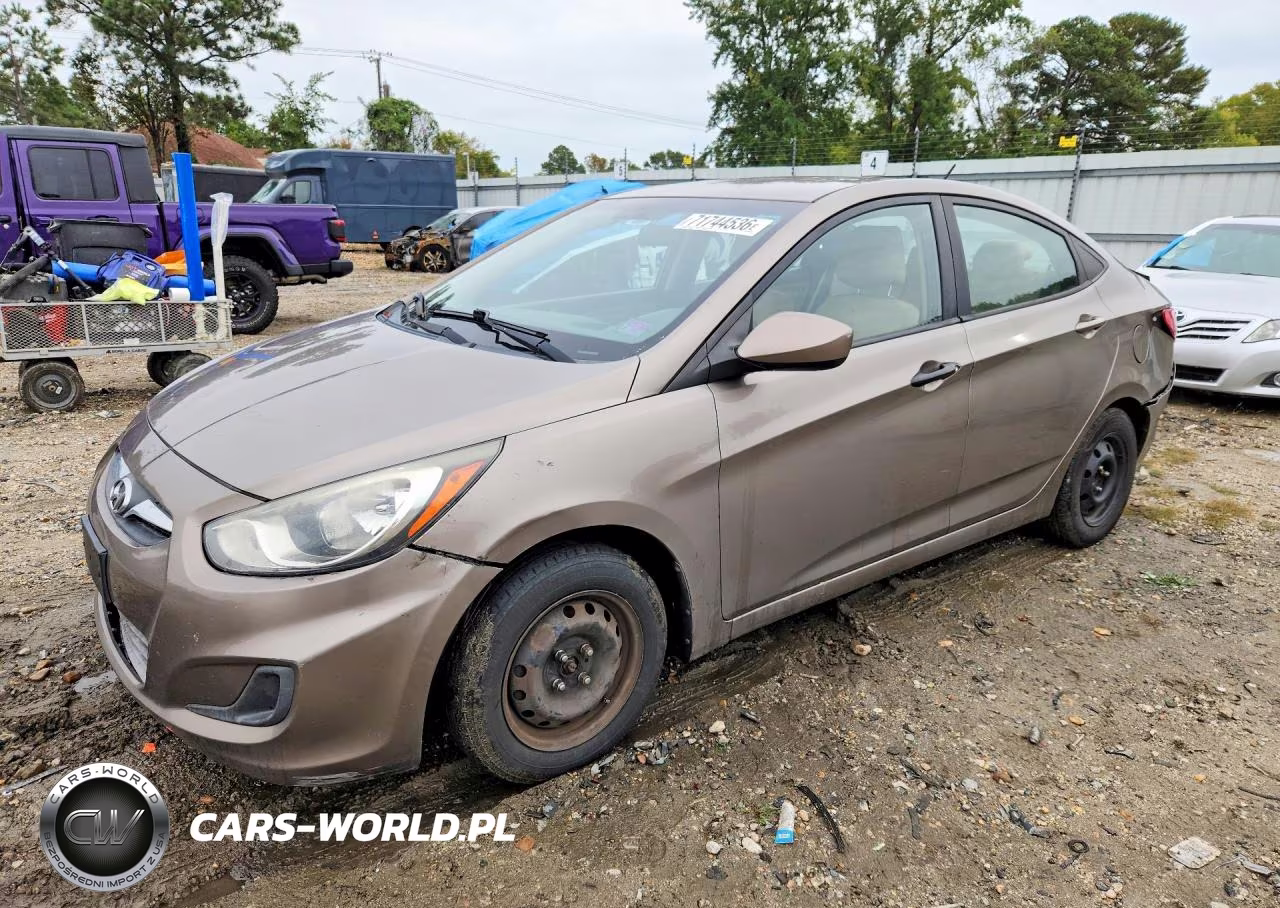 2013 Hyundai Accent VIN:KMHCT4AE2DU387988 - 1
