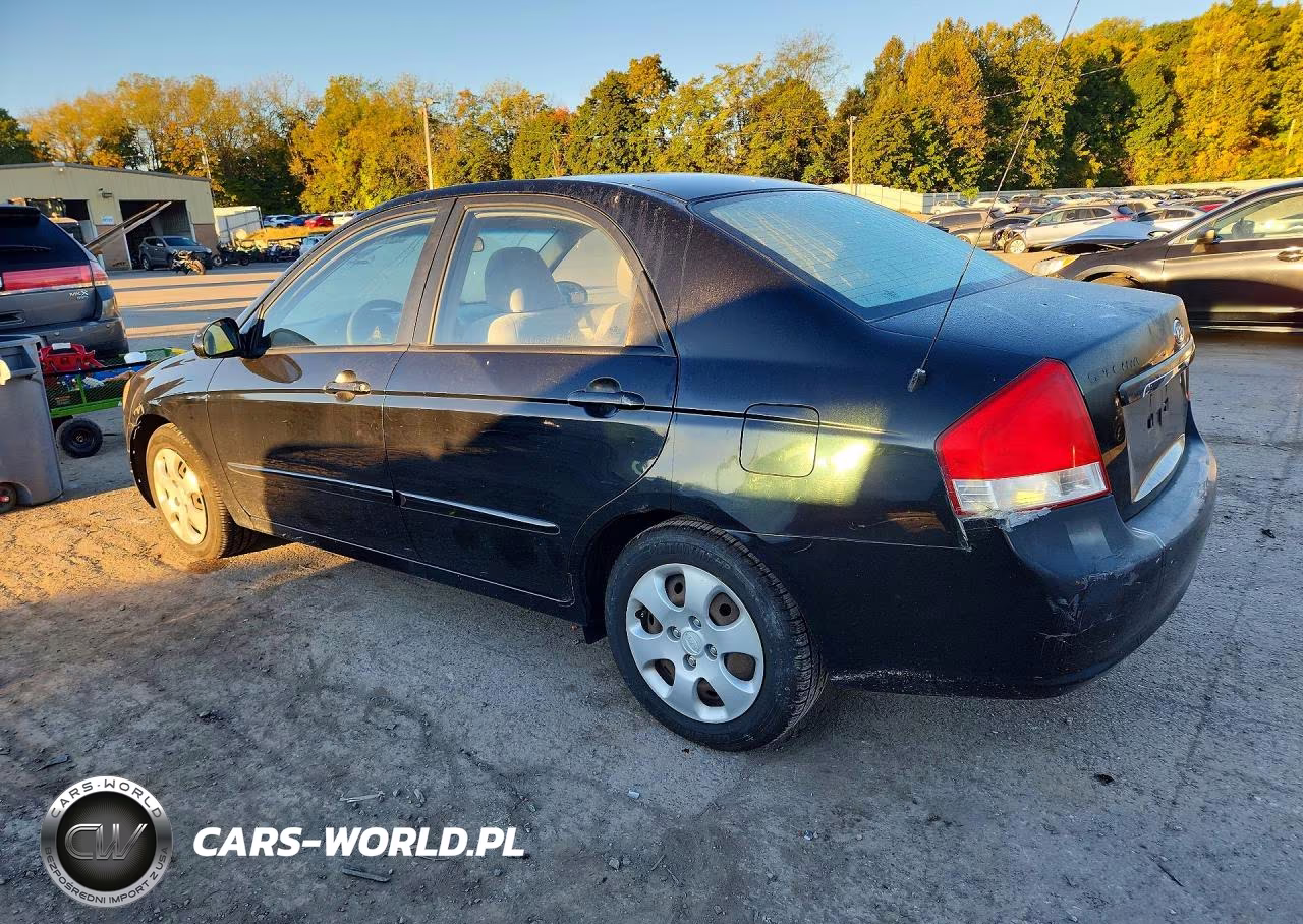 2007 Kia Spectra 5 Automatic VIN:KNAFE121675457736 - 2