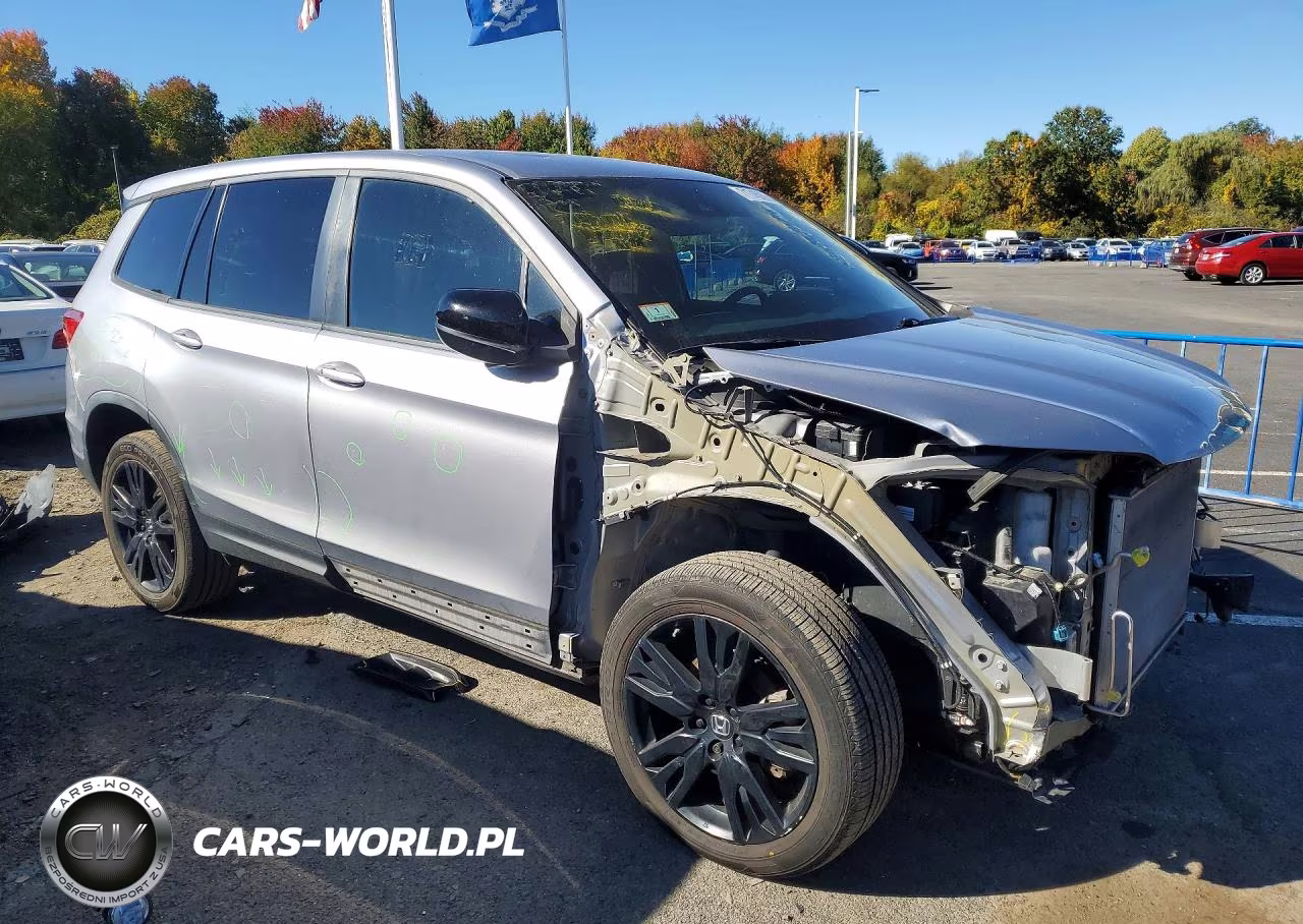 2021 Honda Passport Sport VIN:5FNYF8H22MB006430 - 4