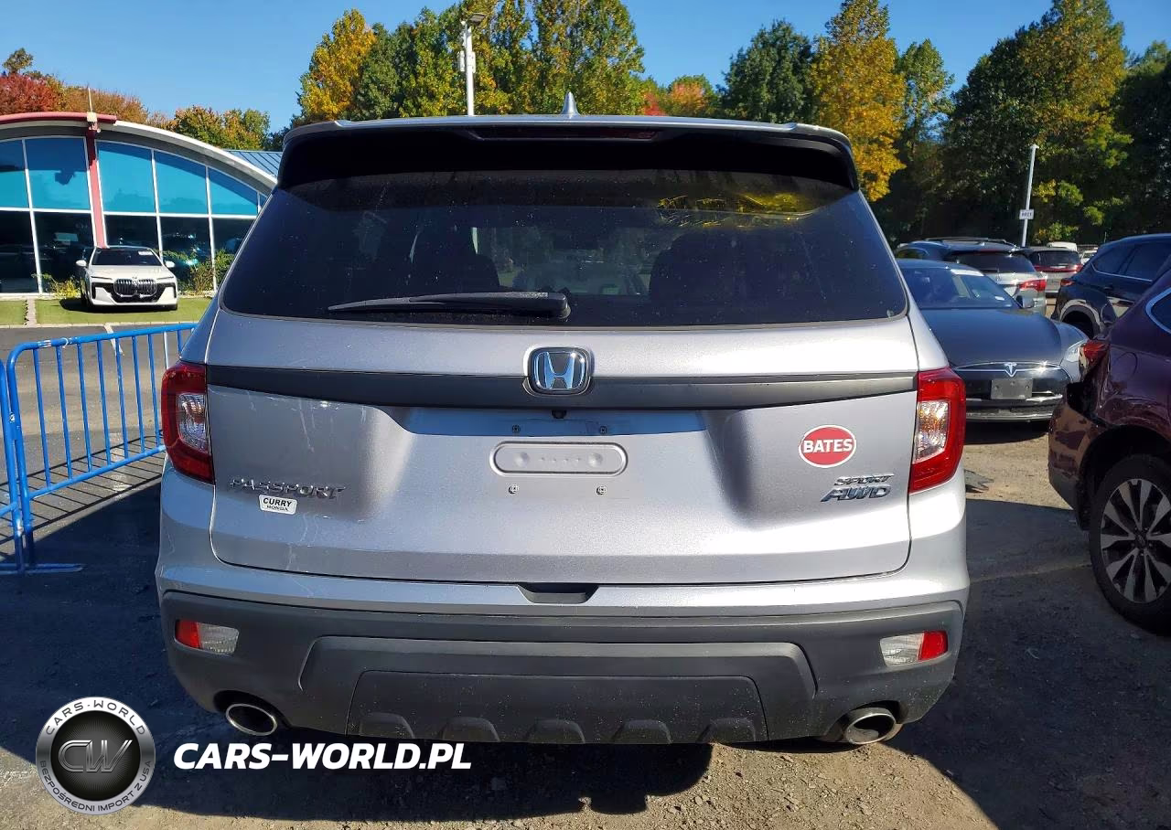 2021 Honda Passport Sport VIN:5FNYF8H22MB006430 - 6