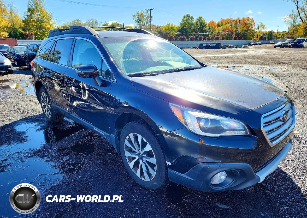 2015 Subaru Outback 2.5I Limited VIN:4S4BSALC3F3203837 - 4