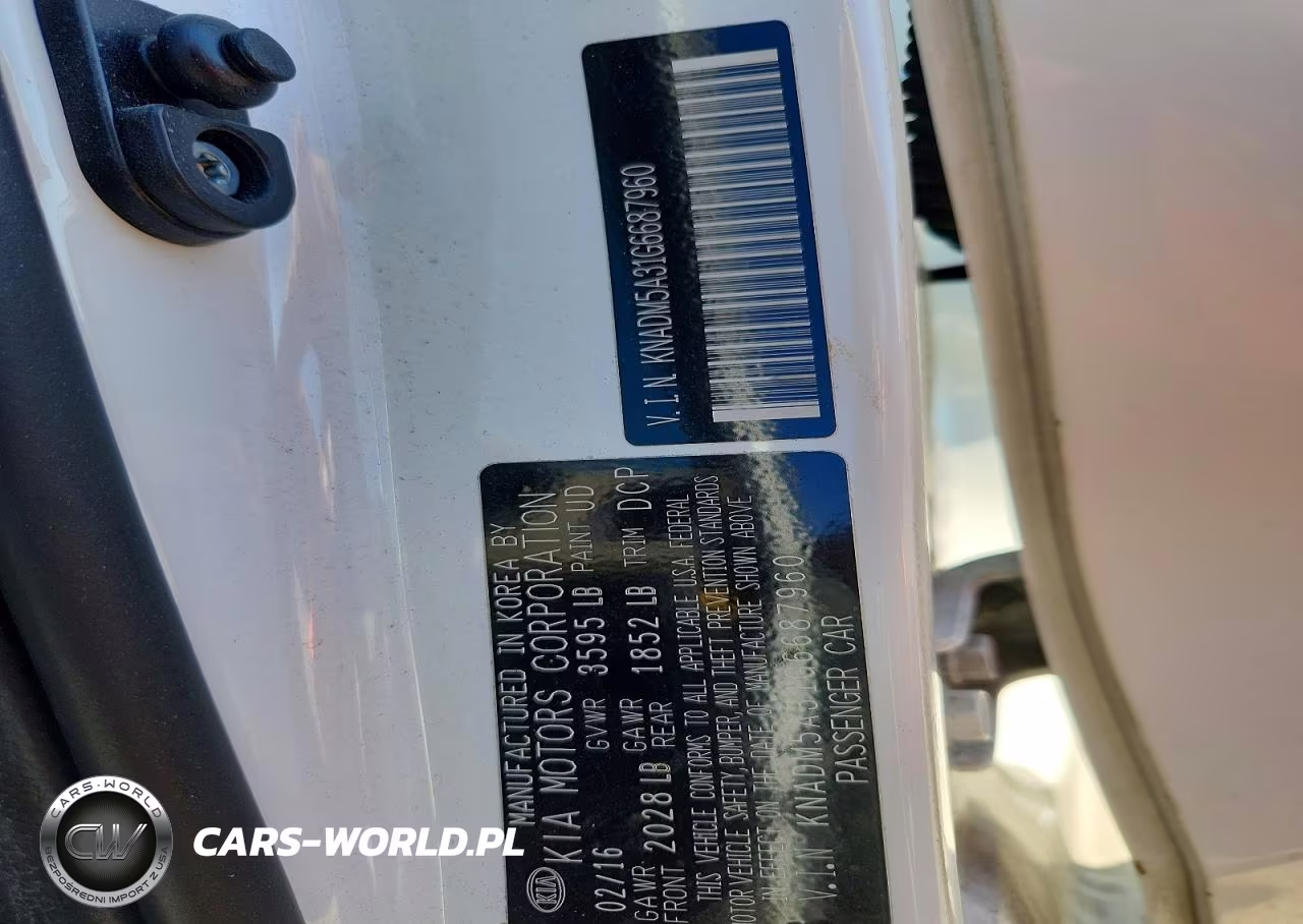 2016 Kia Rio Lx VIN:KNADM5A31G6687960 - 12