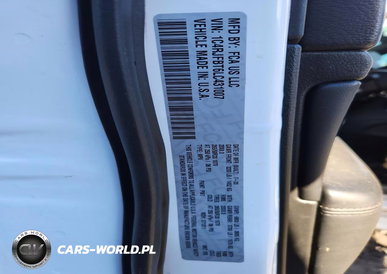 2020 Jeep Grand Cherokee Limited VIN:1C4RJFBT6LC431007 - 14