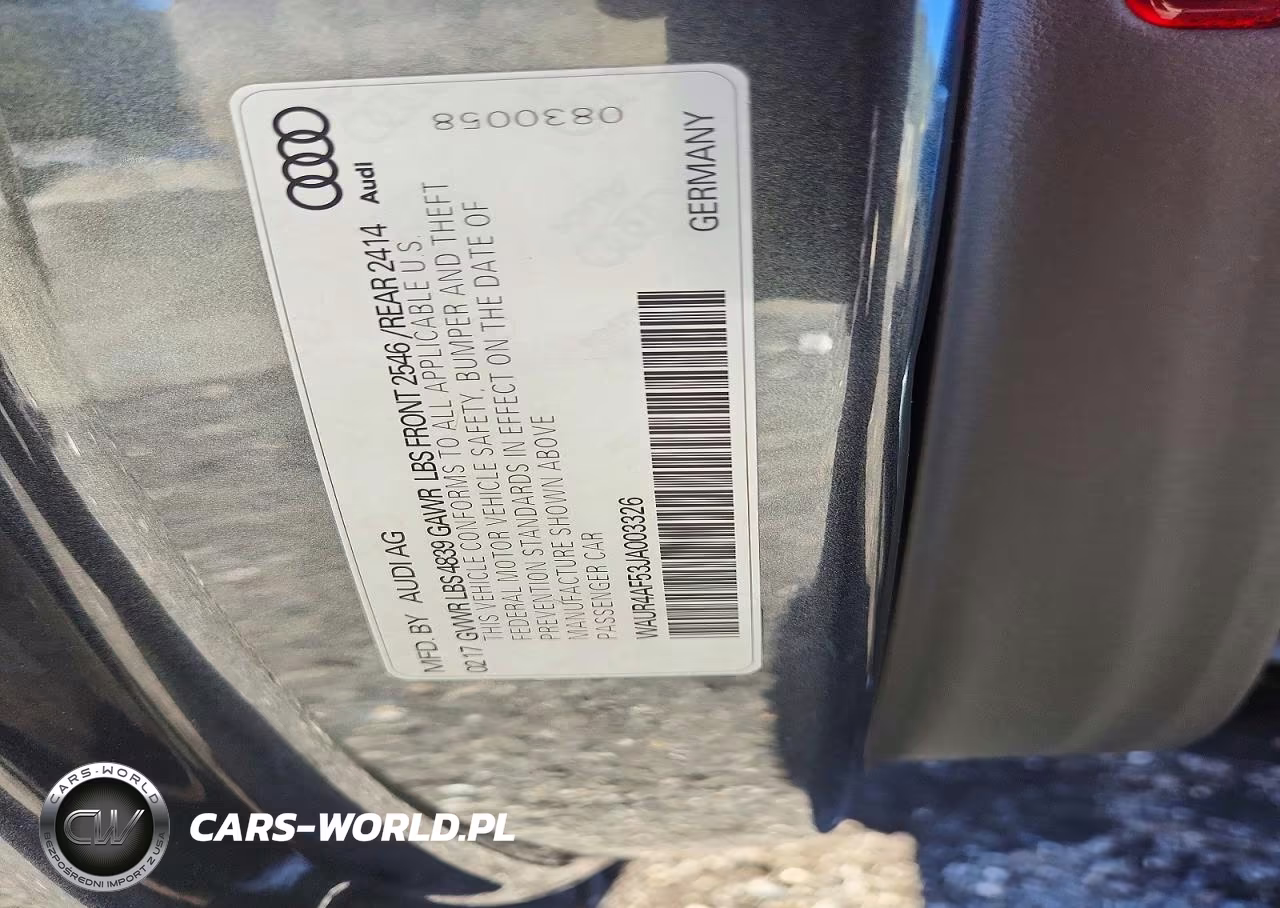 2018 Audi S5 Prestige VIN:WAUR4AF53JA003326 - 12