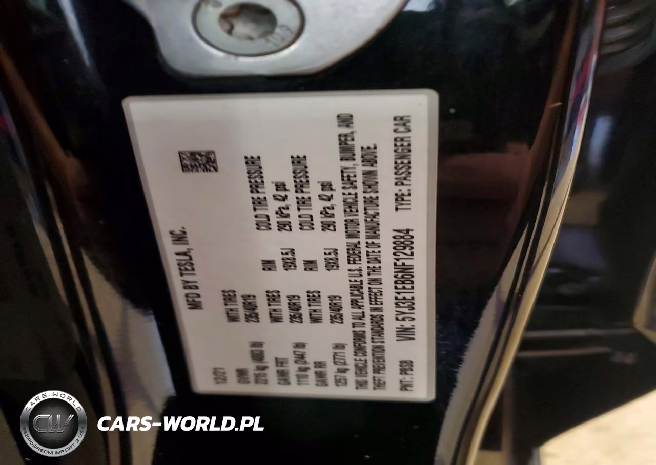2022 Tesla Model 3 VIN:5YJ3E1EB6NF129884 - 12