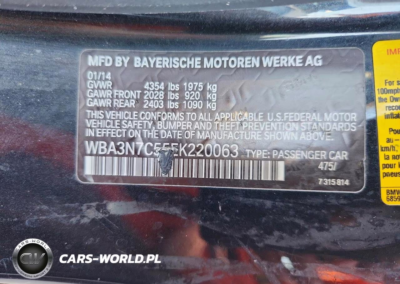 2014 BMW 428 I VIN:WBA3N7C55EK220063 - 12