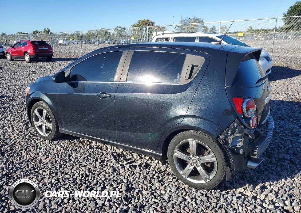 2013 Chevrolet Sonic Rs VIN:1G1JG6SB1D4159246 - 2