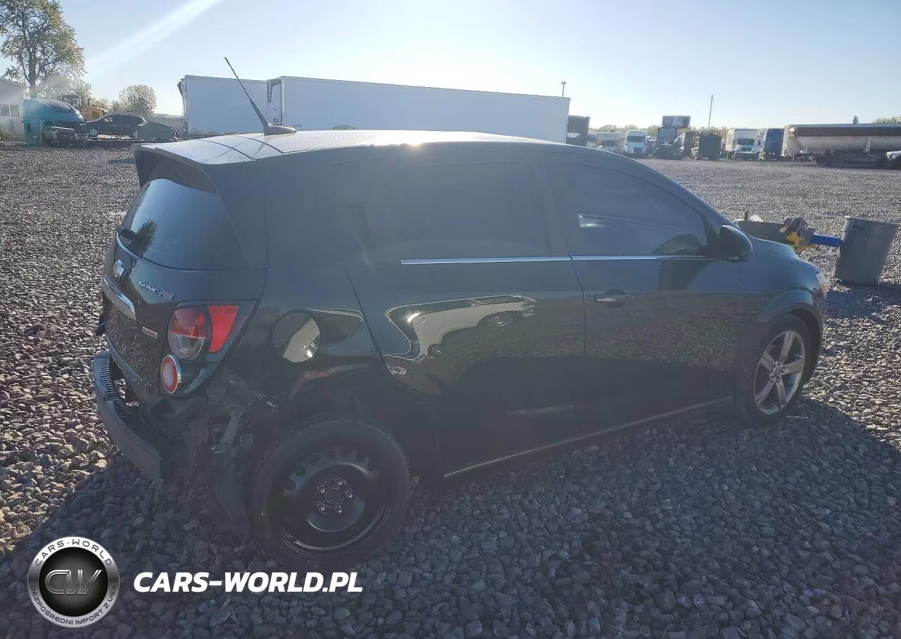 2013 Chevrolet Sonic Rs VIN:1G1JG6SB1D4159246 - 3