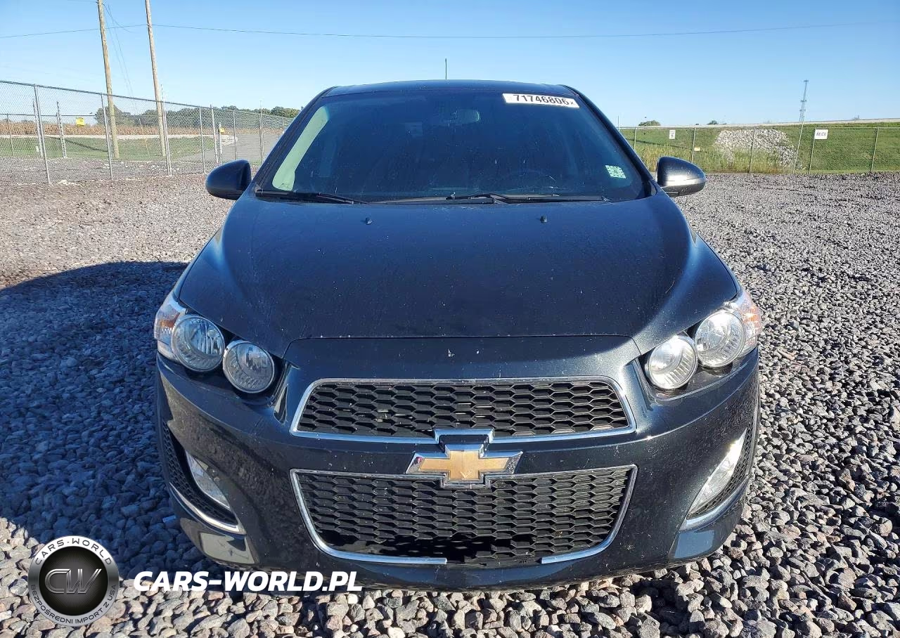 2013 Chevrolet Sonic Rs VIN:1G1JG6SB1D4159246 - 5