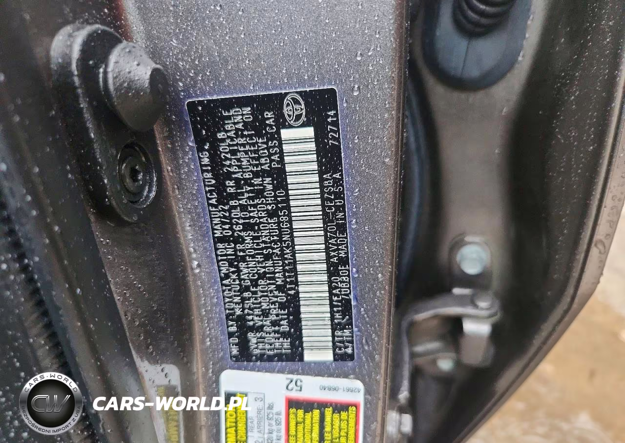2022 Toyota Camry Se VIN:4T1T11AK5NU685110 - 12