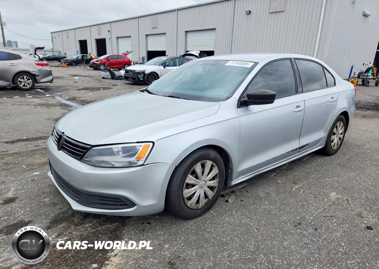 2014 Volkswagen Jetta Base VIN:3VW2K7AJ6EM306317 - 1