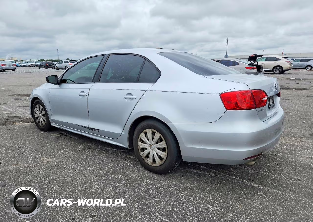 2014 Volkswagen Jetta Base VIN:3VW2K7AJ6EM306317 - 2