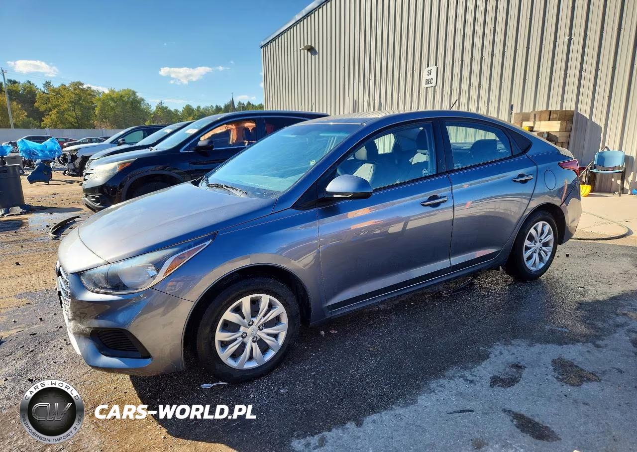 2019 Hyundai Accent Se VIN:3KPC24A3XKE049725 - 1