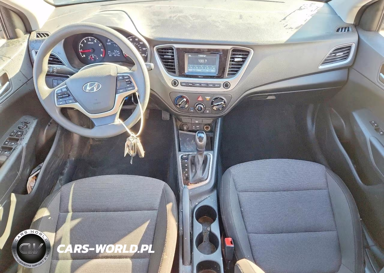 2019 Hyundai Accent Se VIN:3KPC24A3XKE049725 - 8