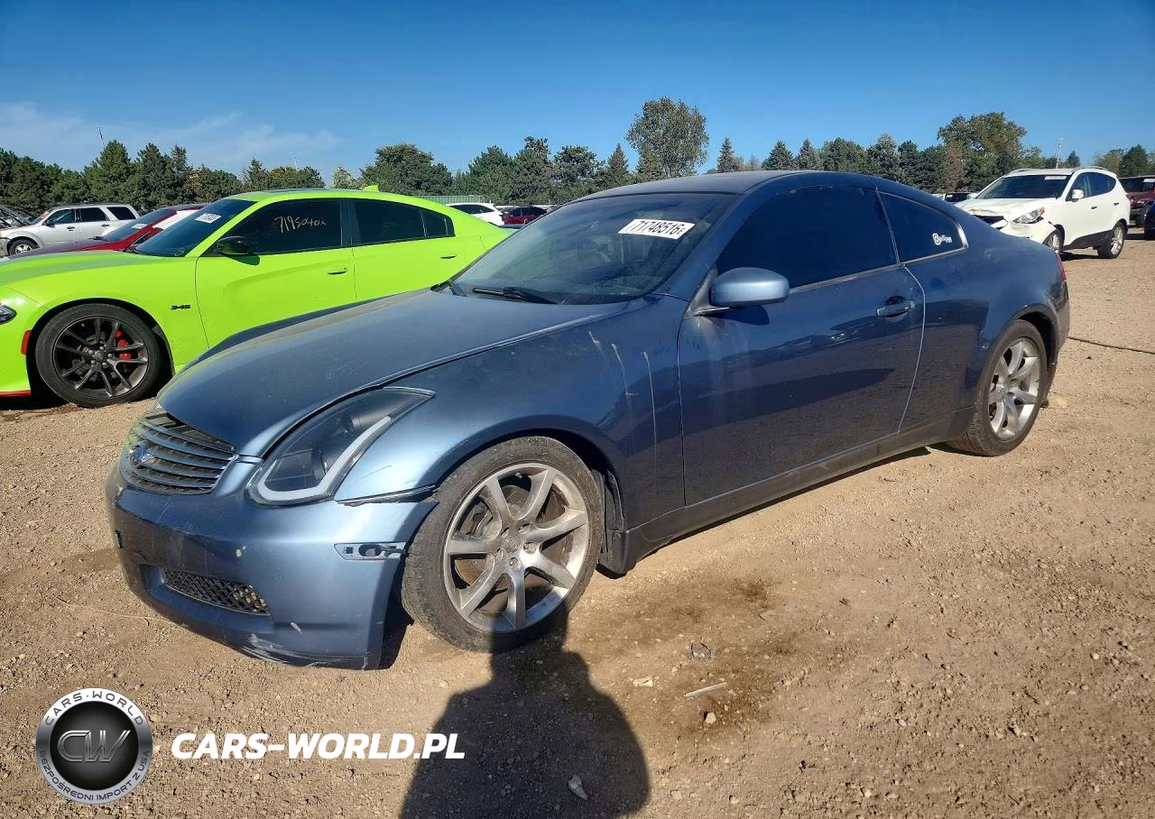 2005 Infiniti G35 Base VIN:JNKCV54E45M419663 - 1