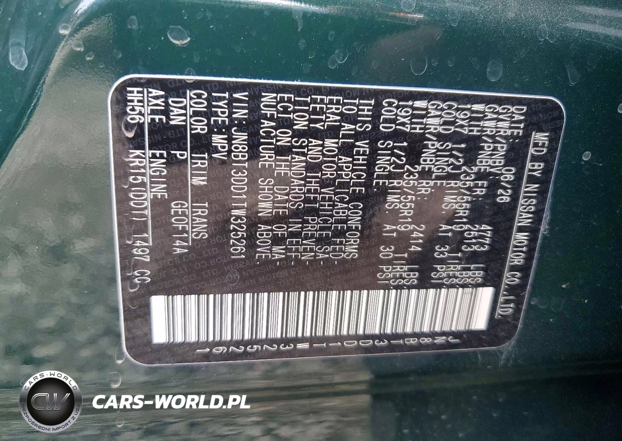 2026 Nissan Rogue Platinum VIN:JN8BT3DD1TW325261 - 13