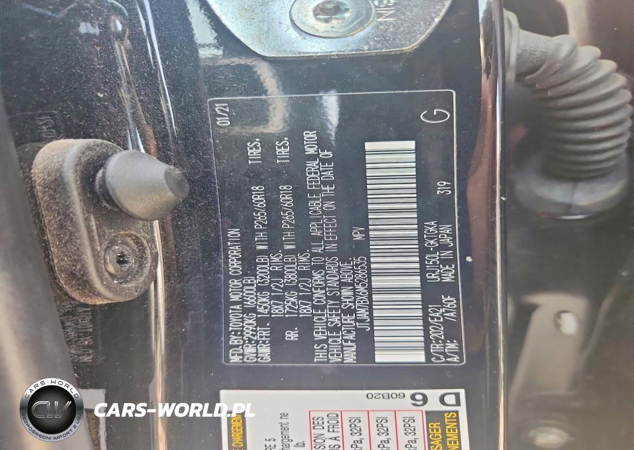 2021 Lexus Gx 460 Premium VIN:JTJAM7BX6M5286535 - 13