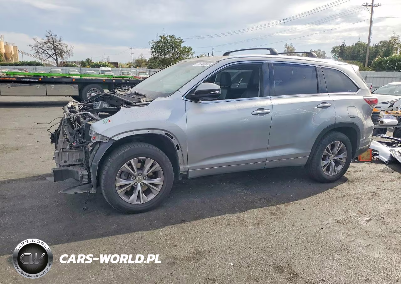 2015 Toyota Highlander Xle – zdjęcie 1 z 14