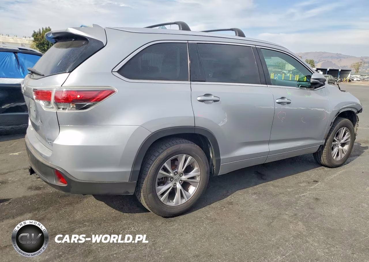 2015 Toyota Highlander Xle VIN:5TDKKRFH8FS067259 - 3