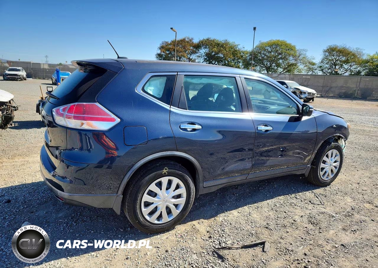 2015 Nissan Rogue S VIN:KNMAT2MT0FP567871 - 3
