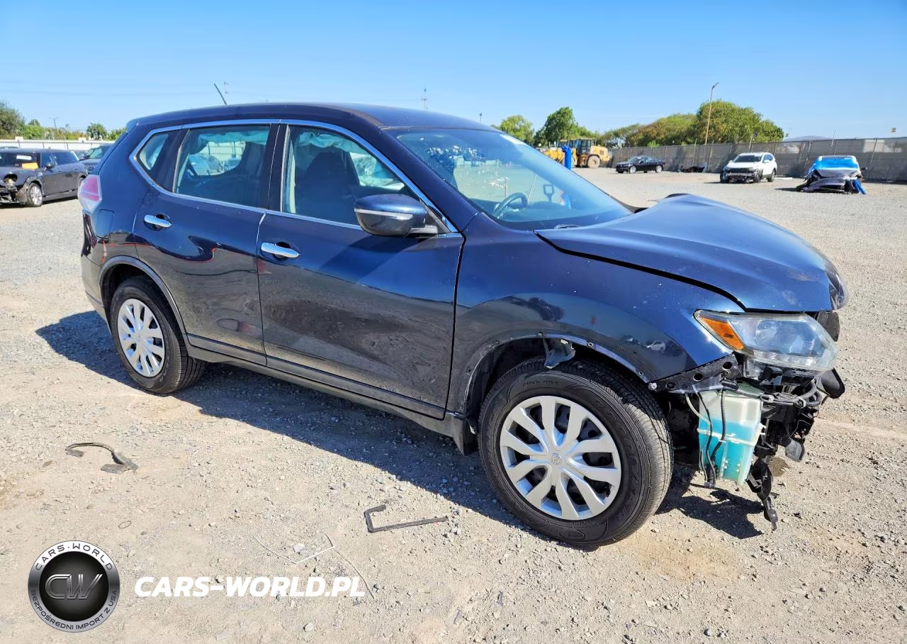 2015 Nissan Rogue S VIN:KNMAT2MT0FP567871 - 4