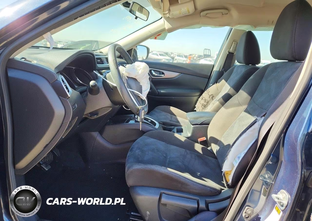 2015 Nissan Rogue S VIN:KNMAT2MT0FP567871 - 7