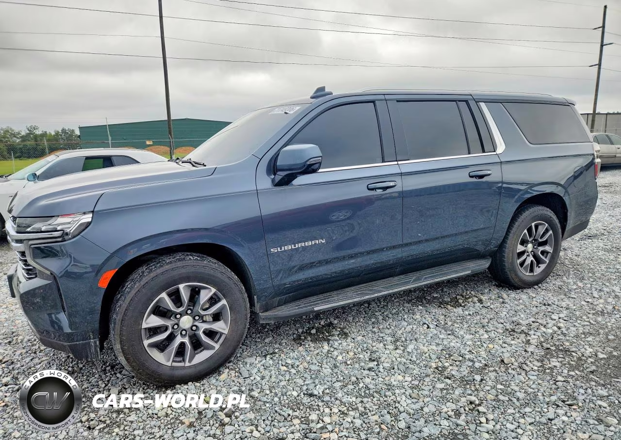 2021 Chevrolet Suburban C1500 Lt VIN:1GNSCCKD1MR147406 - 1