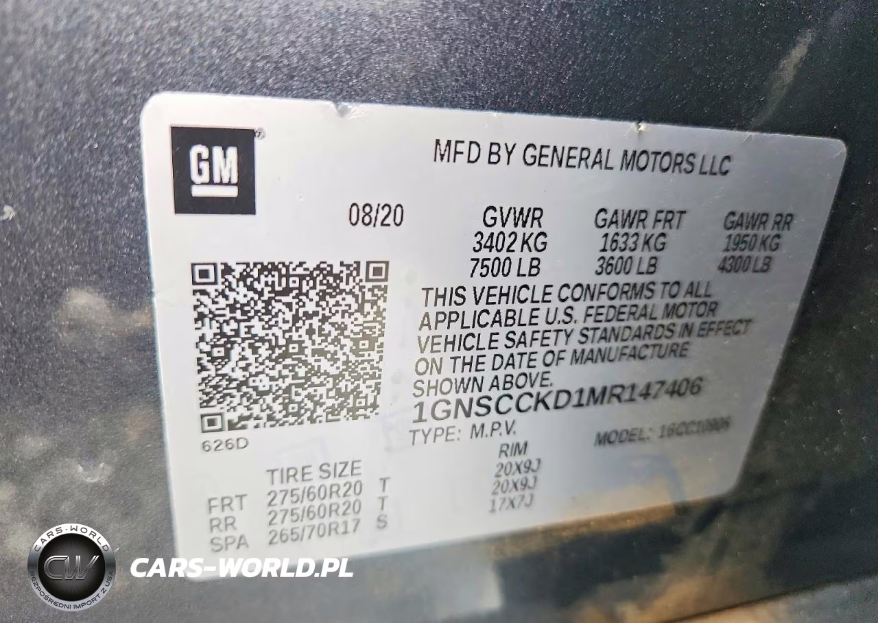 2021 Chevrolet Suburban C1500 Lt VIN:1GNSCCKD1MR147406 - 13