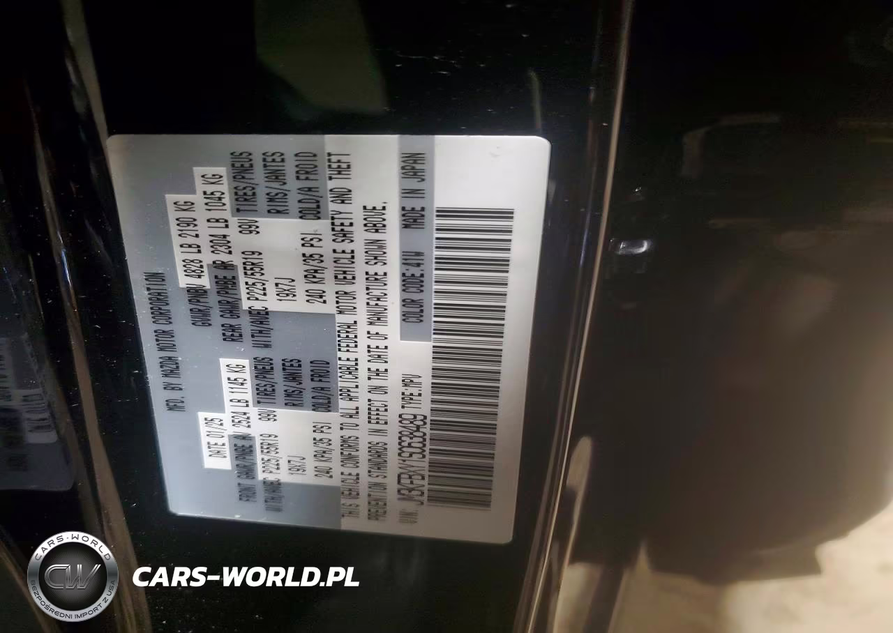 2025 Mazda Cx-5 Signature VIN:JM3KFBXY1S0638489 - 13
