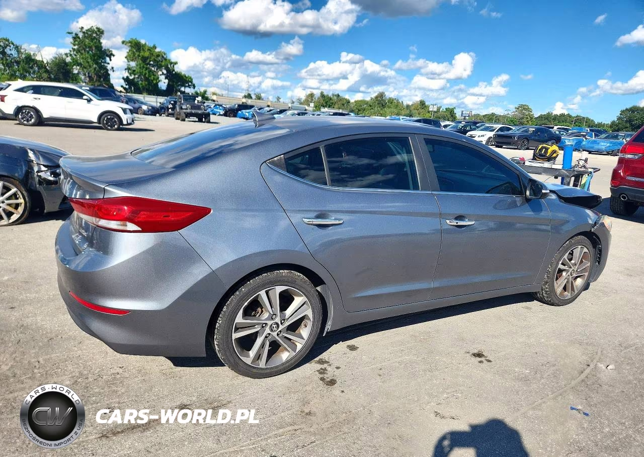 2017 Hyundai Elantra Limited VIN:KMHD84LF8HU194844 - 3