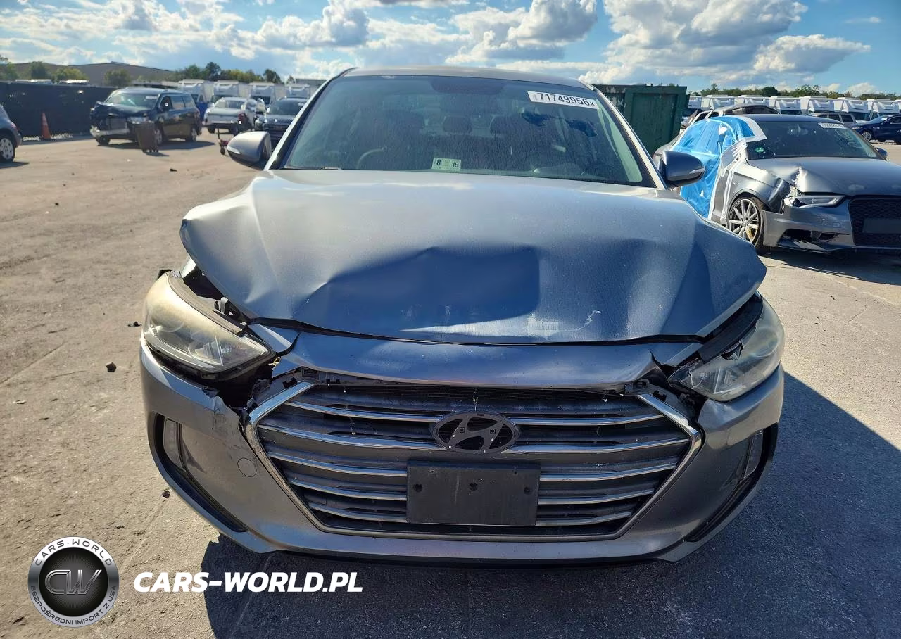 2017 Hyundai Elantra Limited VIN:KMHD84LF8HU194844 - 5