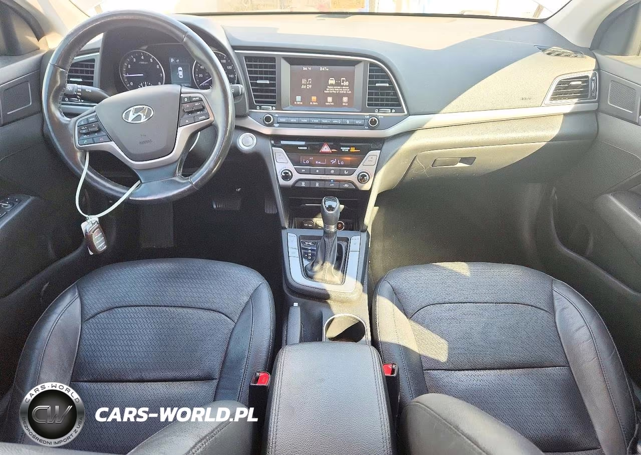 2017 Hyundai Elantra Limited VIN:KMHD84LF8HU194844 - 8