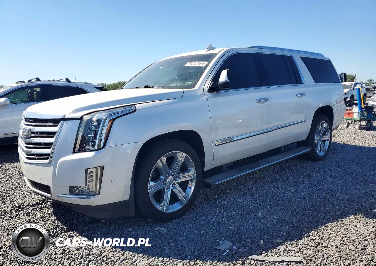2017 Cadillac Escalade Esv Platinum VIN:1GYS4KKJ7HR289233 - 1
