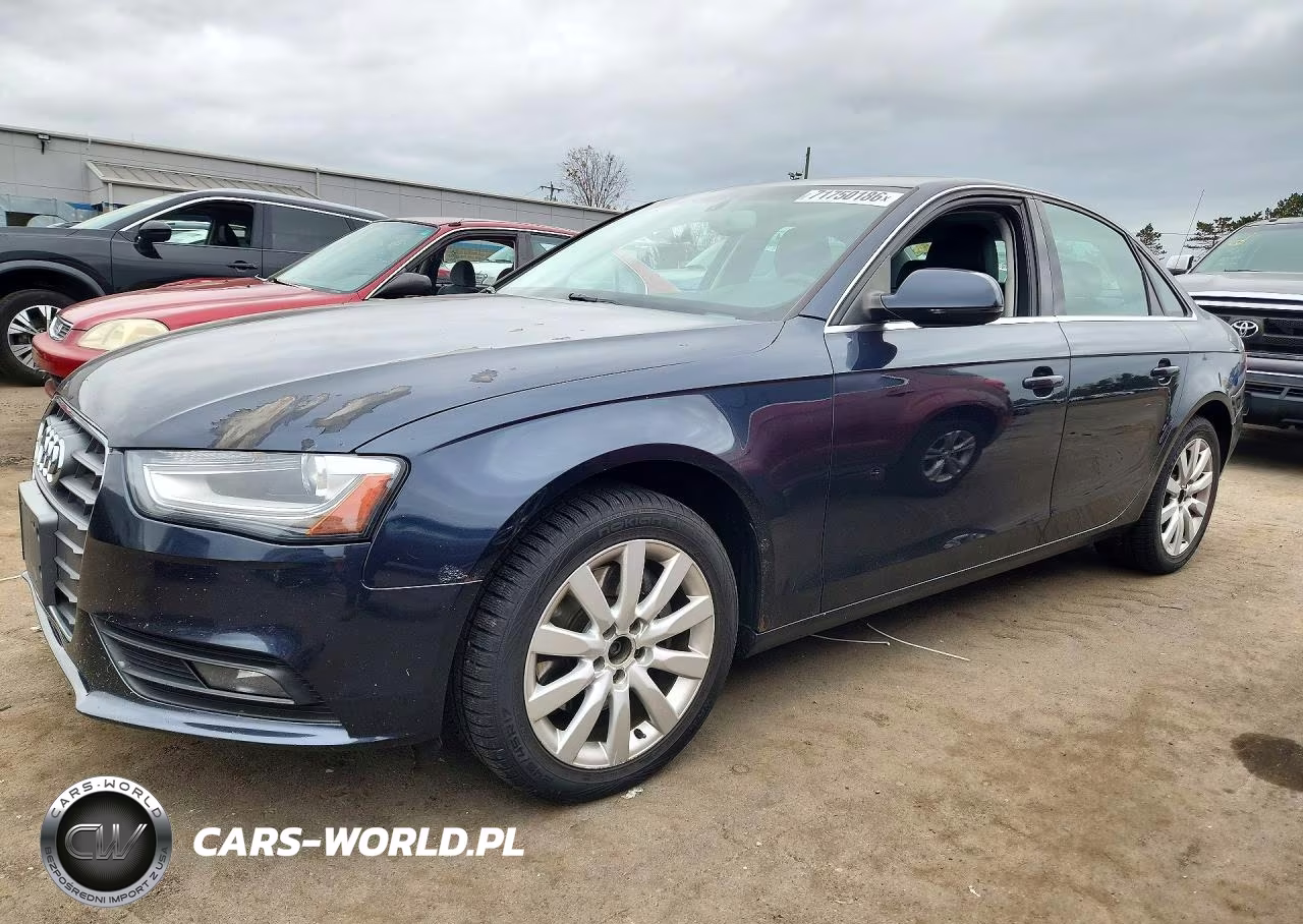 2013 Audi A4 Premium VIN:WAUBFAFL1DN032704 - 1