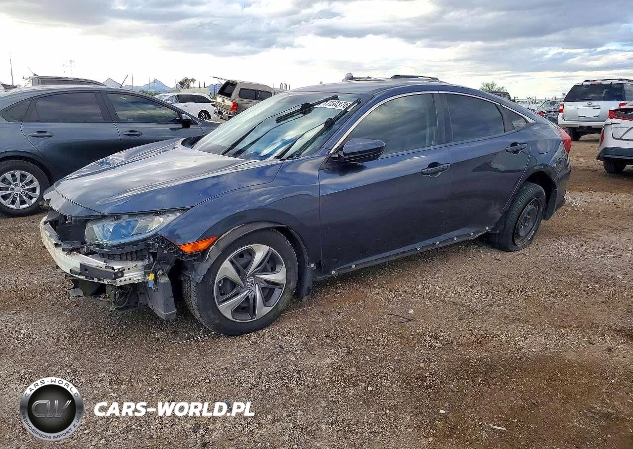 2020 Honda Civic Lx VIN:2HGFC2F64LH559870 - 1