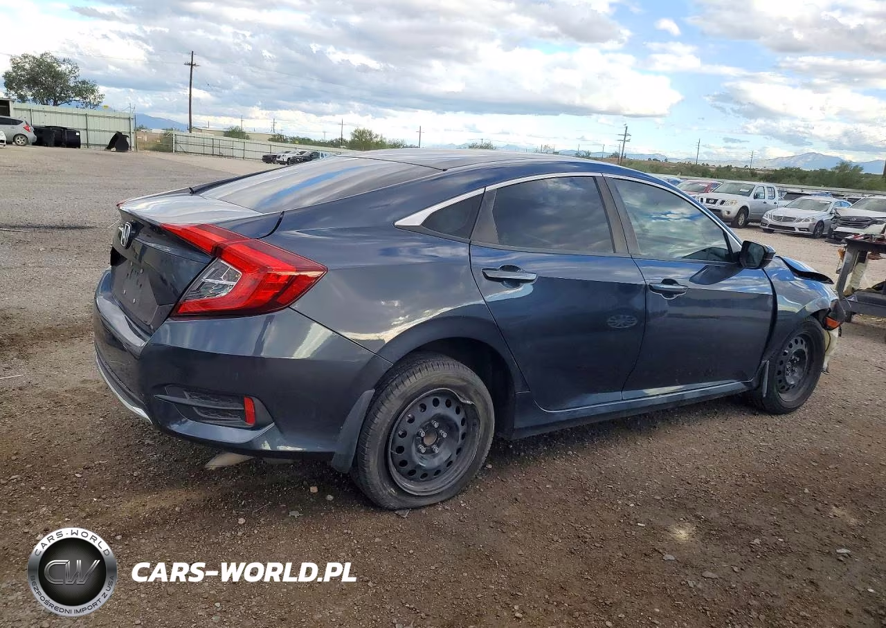 2020 Honda Civic Lx VIN:2HGFC2F64LH559870 - 3