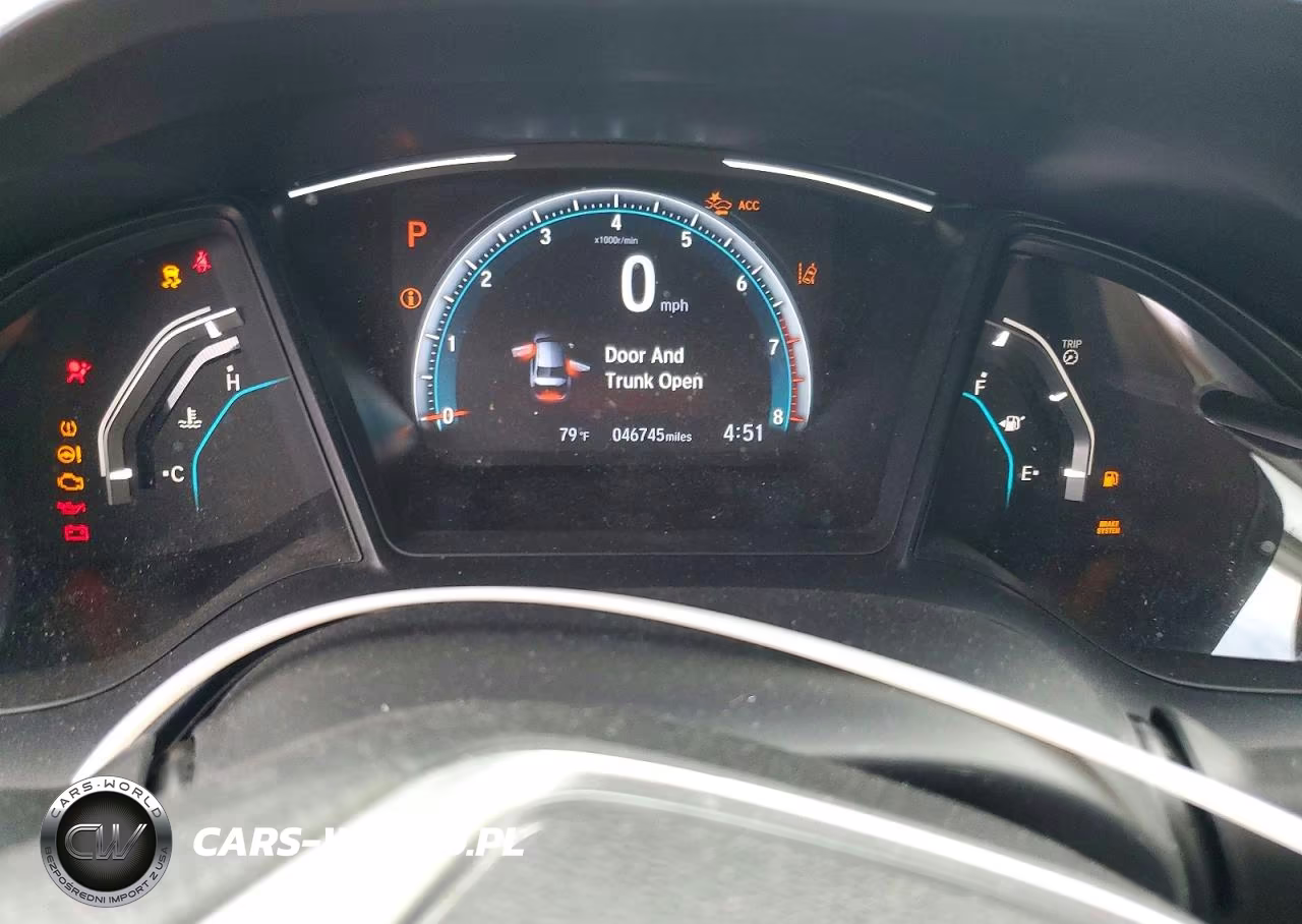 2020 Honda Civic Lx VIN:2HGFC2F64LH559870 - 9