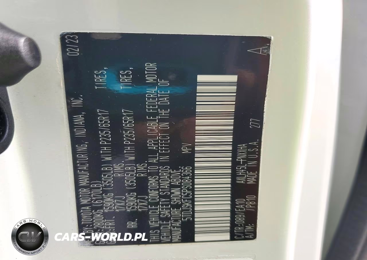 2023 Toyota Sienna Xle VIN:5TDJSKFC5PS084366 - 13