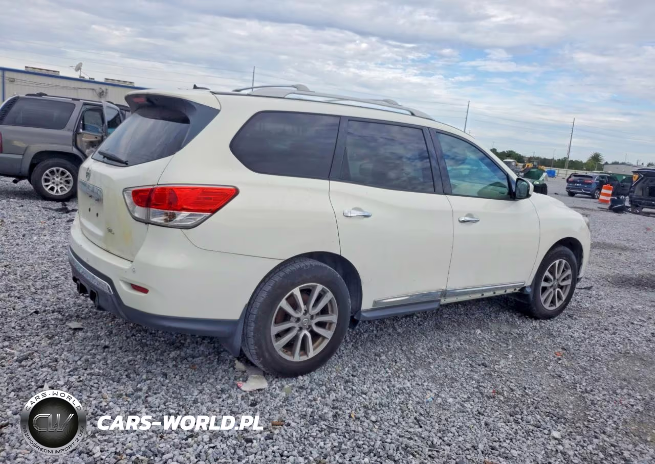 2014 Nissan Pathfinder Sl VIN:5N1AR2MN1EC707234 - 3