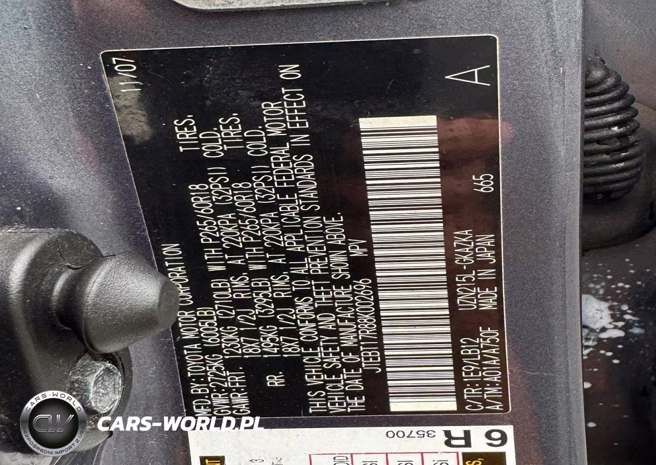 2008 Toyota 4Runner Limited VIN:JTEBT17R88K002696 - 14