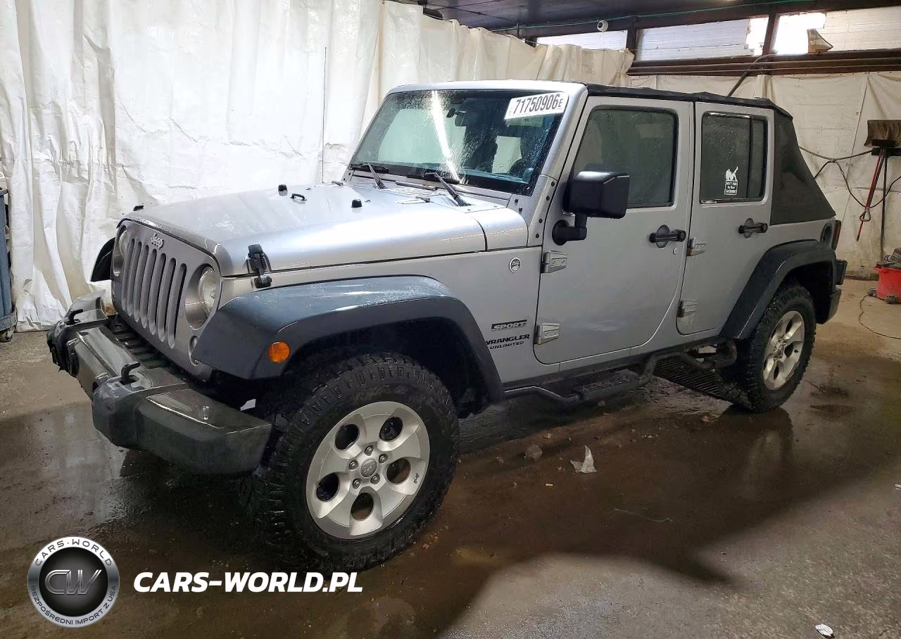 2014 Jeep Wrangler Unlimited Sport VIN:1C4BJWDG5EL119698 - 1