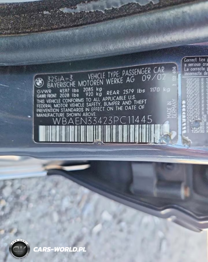 2003 BMW 325 It VIN:WBAEN33423PC11445 - 12